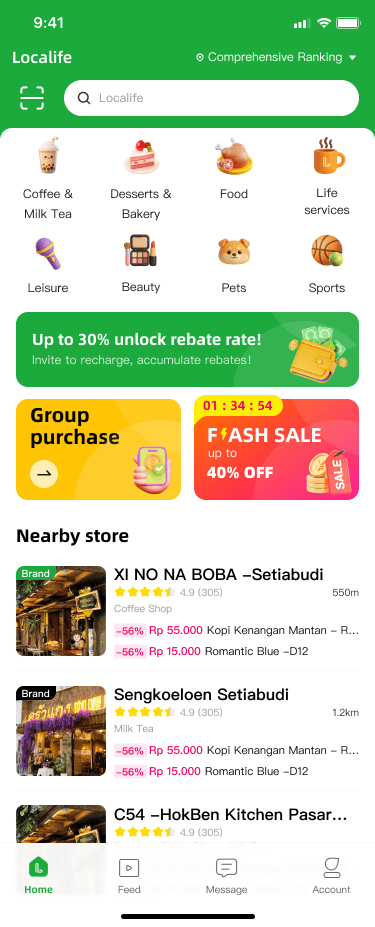 Temukan promo sekitar